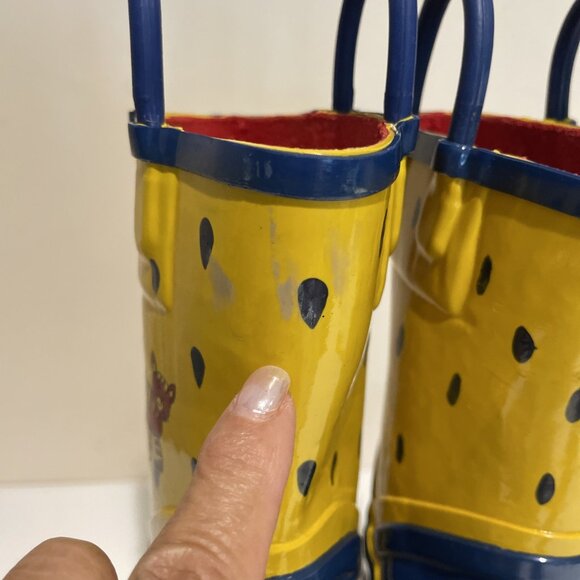 Northwest Territory Waterproof Rubber Boots Steel Shank Kids Size 9 Cats & Dogs - Picture 12 of 12